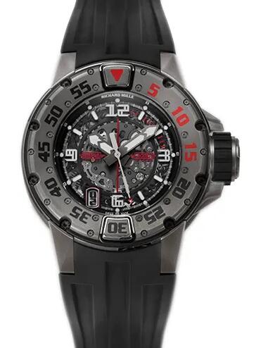 Replica Richard Mille RM 028 Diver Dubail watch Titanium Red